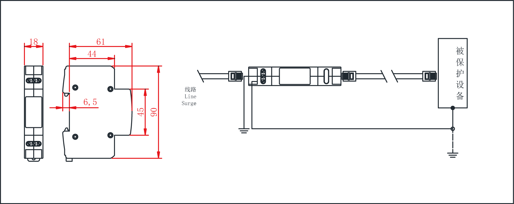 TK01 網(wǎng)絡(luò)，電話防雷器.png